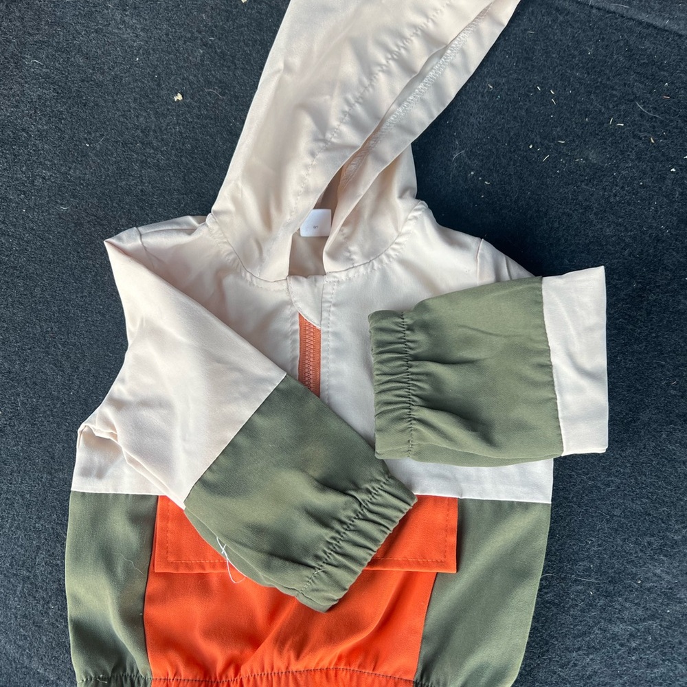 Colorblock Hooded Jacket - Picture 2 of 3